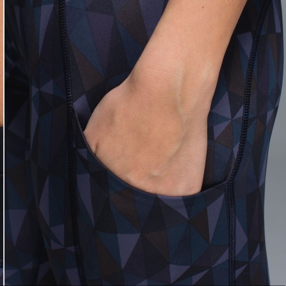 LULULEMON Speed Tight II Stained Glass Love Nightfall Black - Picture 4 of 10